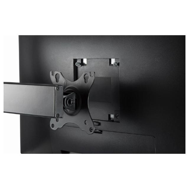 Gembird - MS-D2-01 soporte para monitor 68,6 cm (27") Escritorio Negro