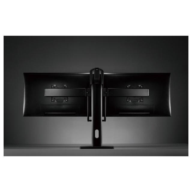 Gembird - MS-D2-01 soporte para monitor 68,6 cm (27") Escritorio Negro