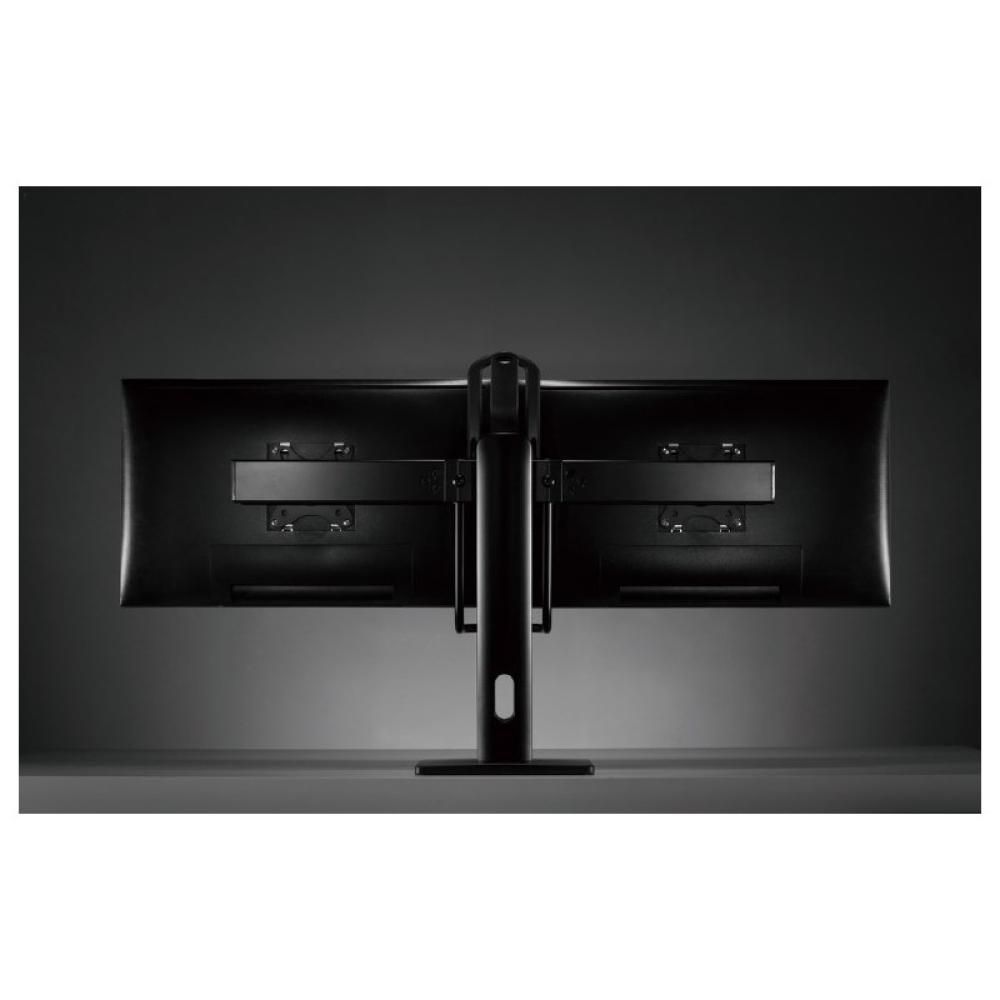 Gembird - MS-D2-01 soporte para monitor 68,6 cm (27") Escritorio Negro