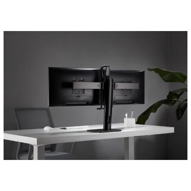 Gembird - MS-D2-01 soporte para monitor 68,6 cm (27") Escritorio Negro