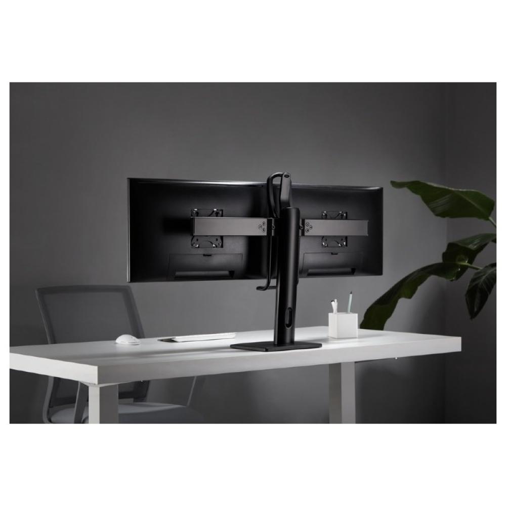 Gembird - MS-D2-01 soporte para monitor 68,6 cm (27") Escritorio Negro