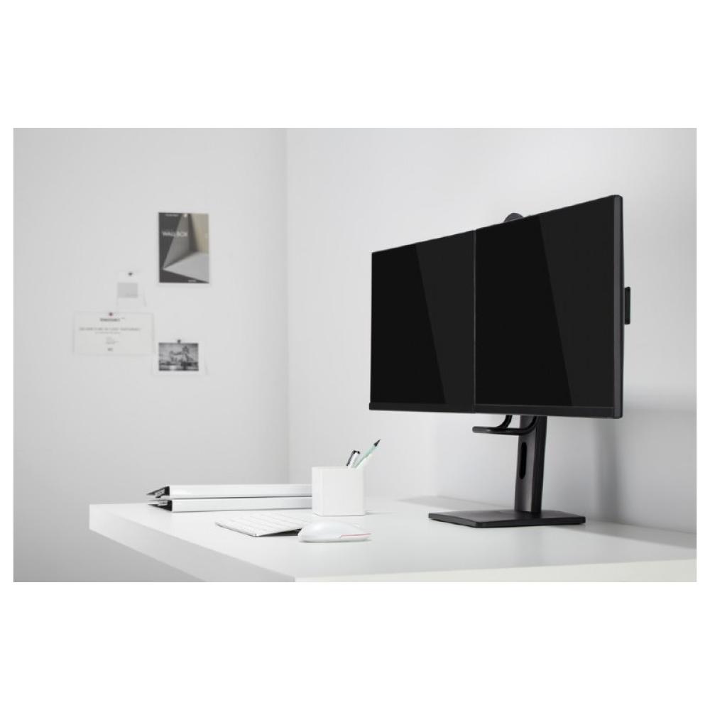 Gembird - MS-D2-01 soporte para monitor 68,6 cm (27") Escritorio Negro