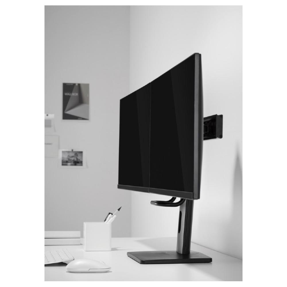 Gembird - MS-D2-01 soporte para monitor 68,6 cm (27") Escritorio Negro