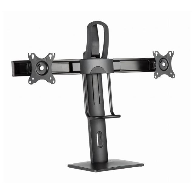 Gembird - MS-D2-01 soporte para monitor 68,6 cm (27") Escritorio Negro