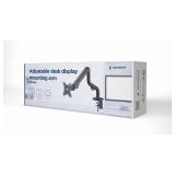 Gembird - MA-DA1-02 soporte para monitor 81,3 cm (32") Escritorio Negro