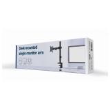 Gembird - MA-D1-03 soporte para monitor 81,3 cm (32") Escritorio Negro