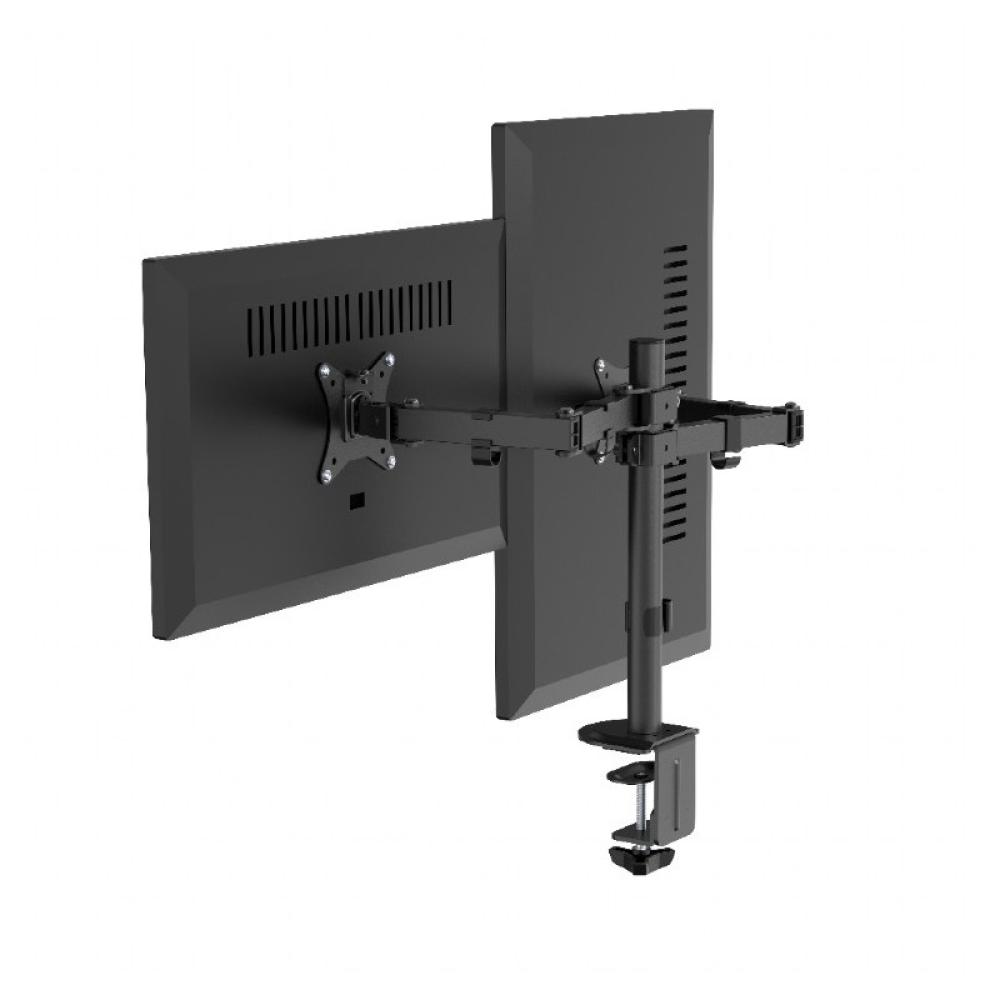 Gembird - MA-D2-03 soporte para monitor 81,3 cm (32") Escritorio Negro