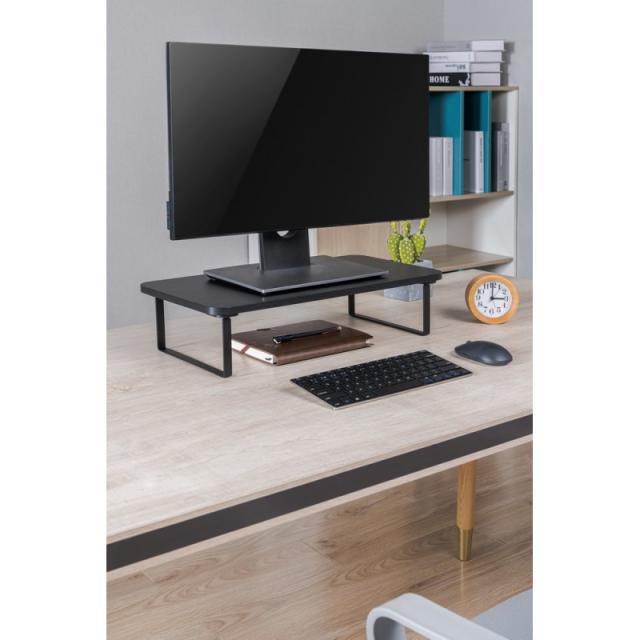 Gembird - MS-TABLE-03 soporte para monitor Escritorio Negro