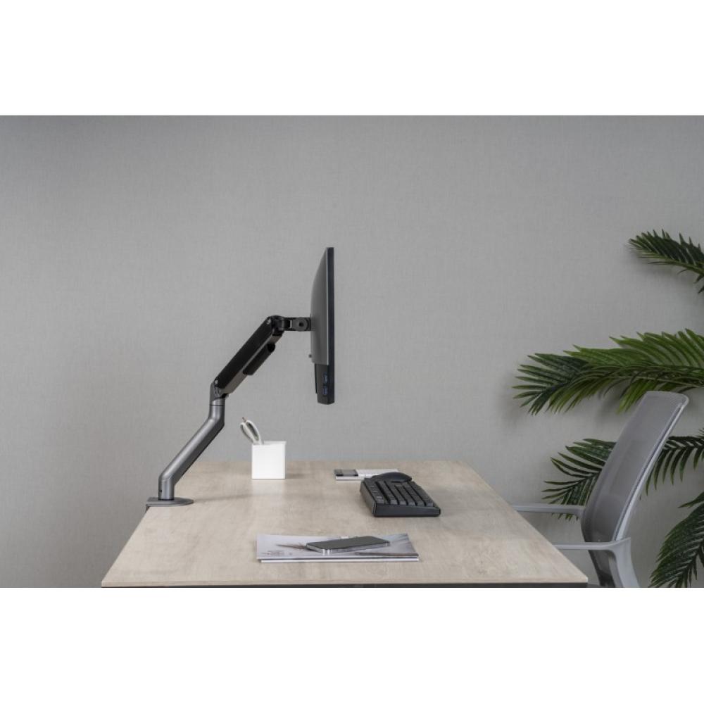 Gembird - MA-DA1-05 soporte para monitor 81,3 cm (32") Escritorio Gris