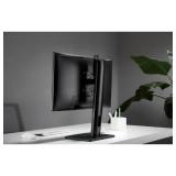 Gembird - MS-D1-01 soporte para monitor 81,3 cm (32") Escritorio Negro