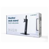 Gembird - MS-D1-01 soporte para monitor 81,3 cm (32") Escritorio Negro