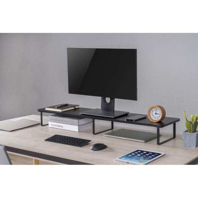 Gembird - MS-TABLE2-01 soporte para monitor Escritorio Negro