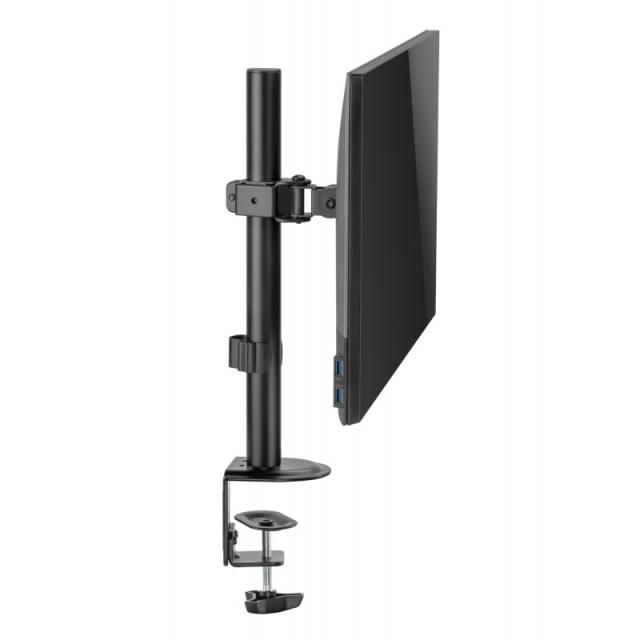 Gembird - MA-D1-02 soporte para monitor 81,3 cm (32") Escritorio Negro
