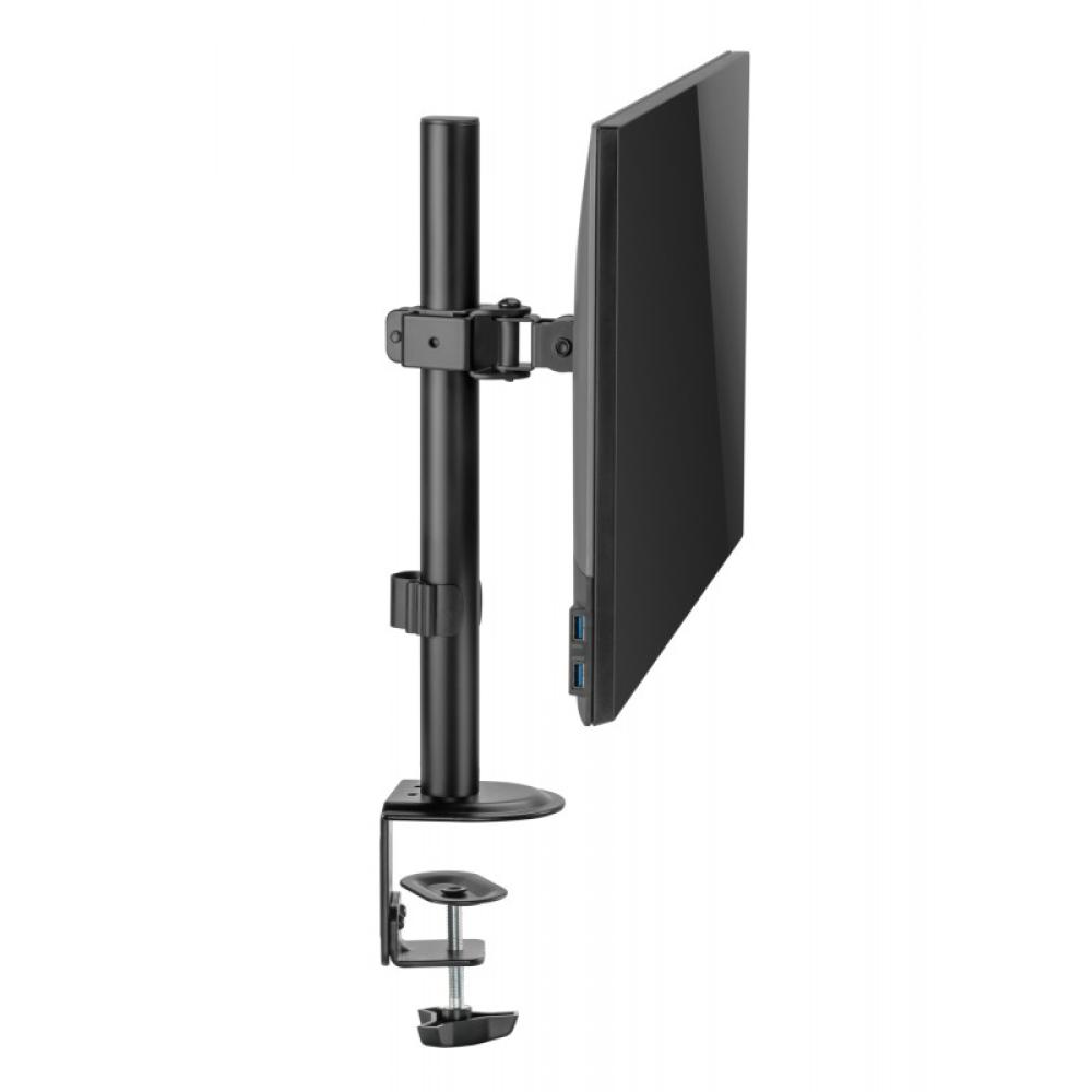 Gembird - MA-D1-02 soporte para monitor 81,3 cm (32") Escritorio Negro