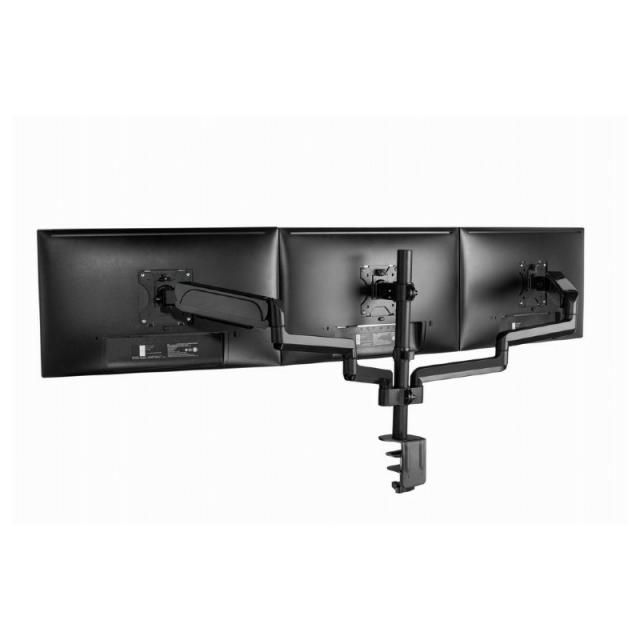 Gembird - MA-DA3-01 soporte para monitor 68,6 cm (27") Escritorio Negro