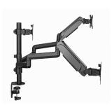 Gembird - MA-DA3-01 soporte para monitor 68,6 cm (27") Escritorio Negro