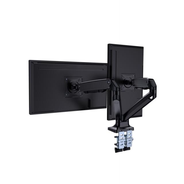 Gembird - MA-DA2-03 soporte para monitor 88,9 cm (35") Escritorio Negro