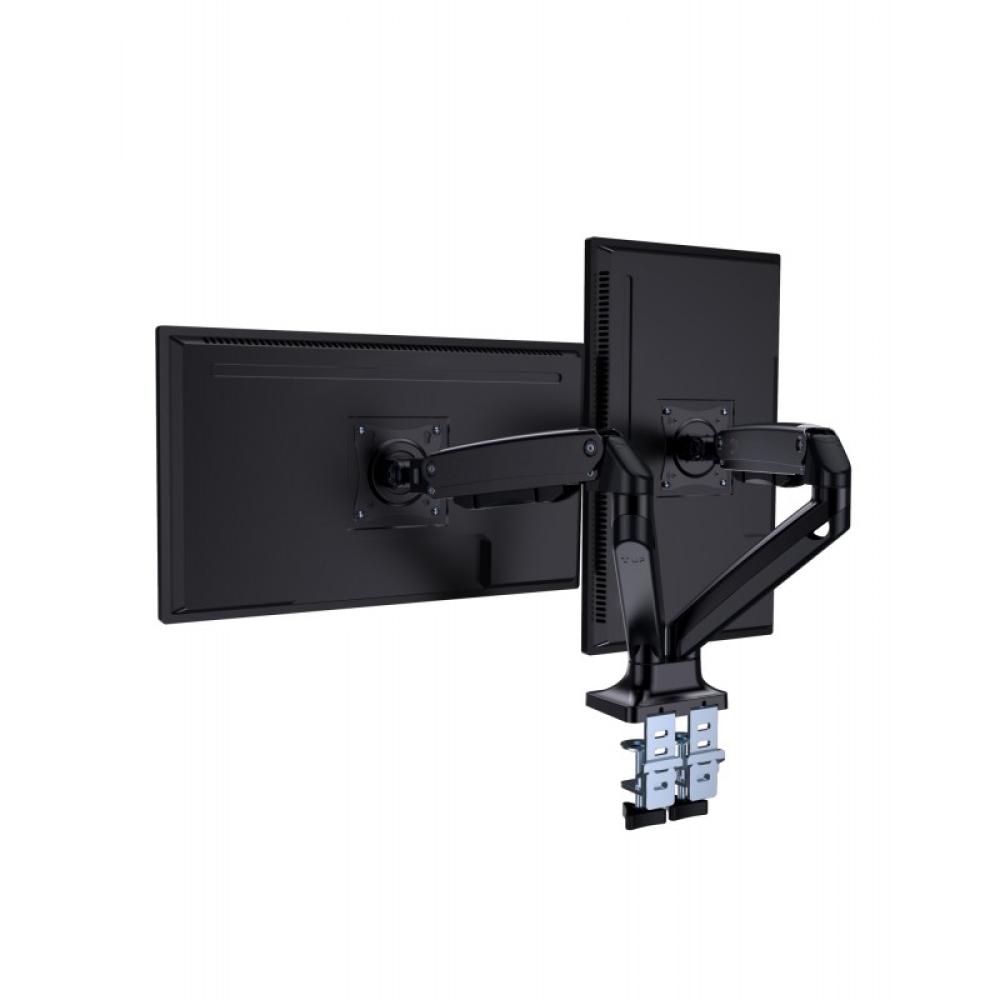 Gembird - MA-DA2-03 soporte para monitor 88,9 cm (35") Escritorio Negro