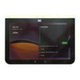 AudioCodes - RX PANEL Touch Scheduler for Microsoft T Sistema de gestión de servicio de vídeoconferencia Negro