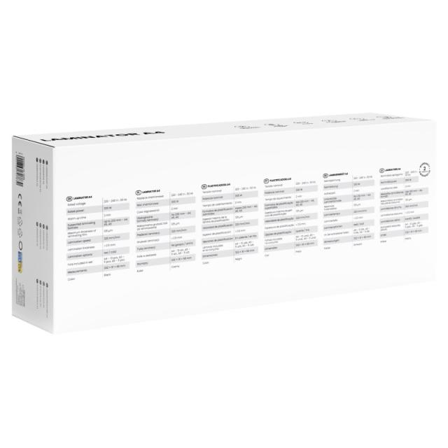 Savio - LR-01/B laminador Plastificadora en frío/caliente 320 mm/min Negro