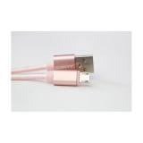 Eightt - ECM-1P cable USB USB 2.0 1 m USB A Micro-USB B Rosa