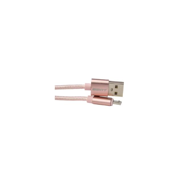 Eightt - ECM-1P cable USB USB 2.0 1 m USB A Micro-USB B Rosa