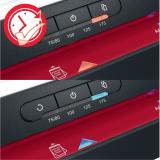 GBC - 4410072EU laminador Laminadora térmica 800 mm/min Negro, Acero inoxidable