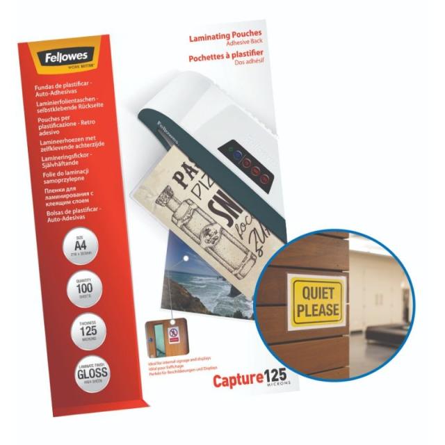 Fellowes - 5328901 película de laminación A4 100 pieza(s)