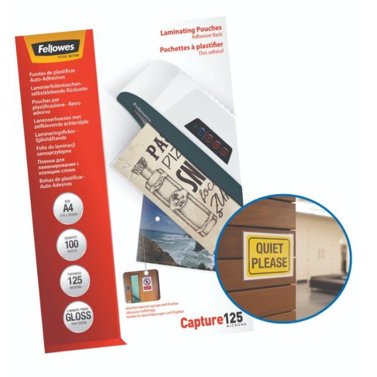 Fellowes - 5328901 película de laminación A4 100 pieza(s)