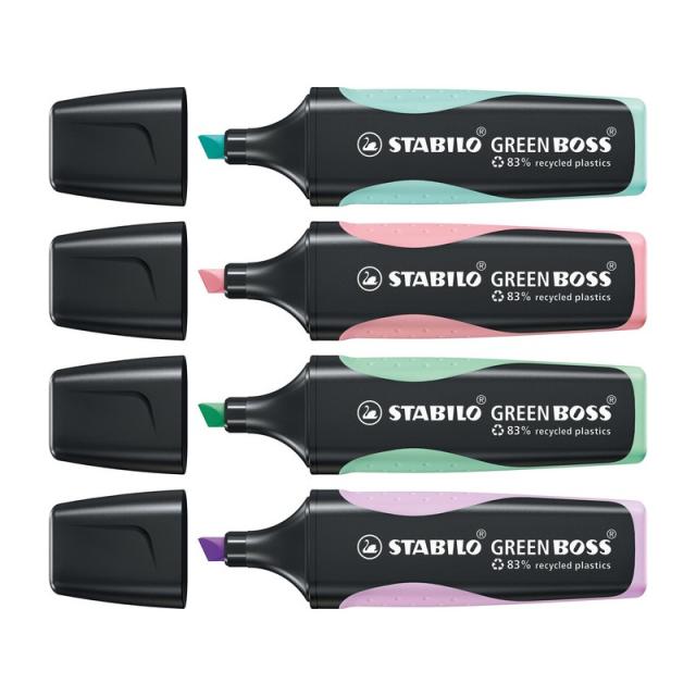 STABILO - GREEN BOSS marcador 1 pieza(s) Punta de cincel Amarillo