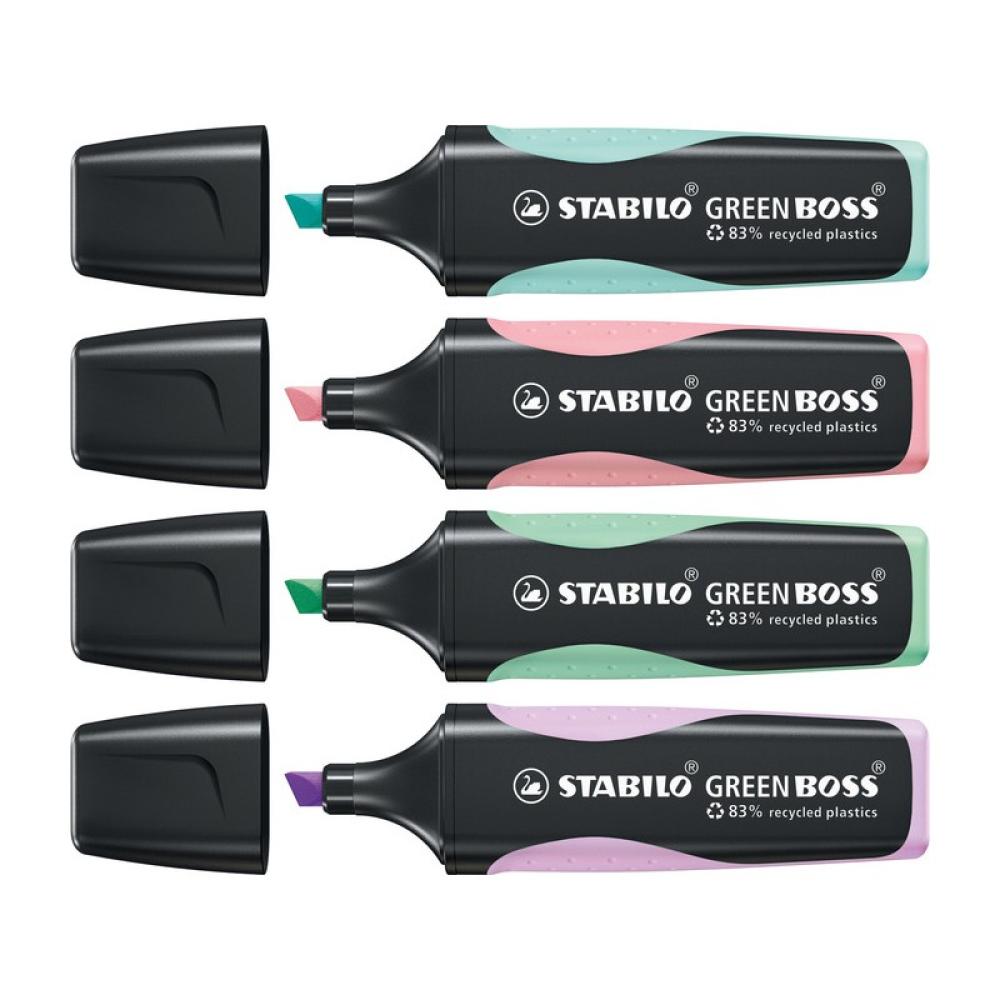 STABILO - GREEN BOSS marcador 1 pieza(s) Punta de cincel Amarillo