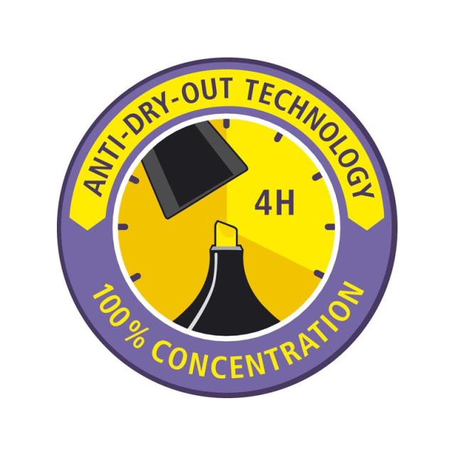 STABILO - GREEN BOSS marcador 1 pieza(s) Punta de cincel Amarillo