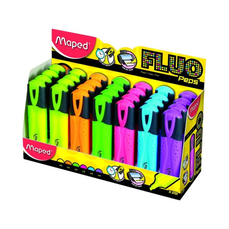 Maped - 742537 marcador 1 pieza(s) Punta de cincel Azul