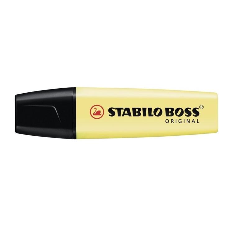 STABILO - Boss Original Pastel marcador 1 pieza(s) Punta de cincel Amarillo