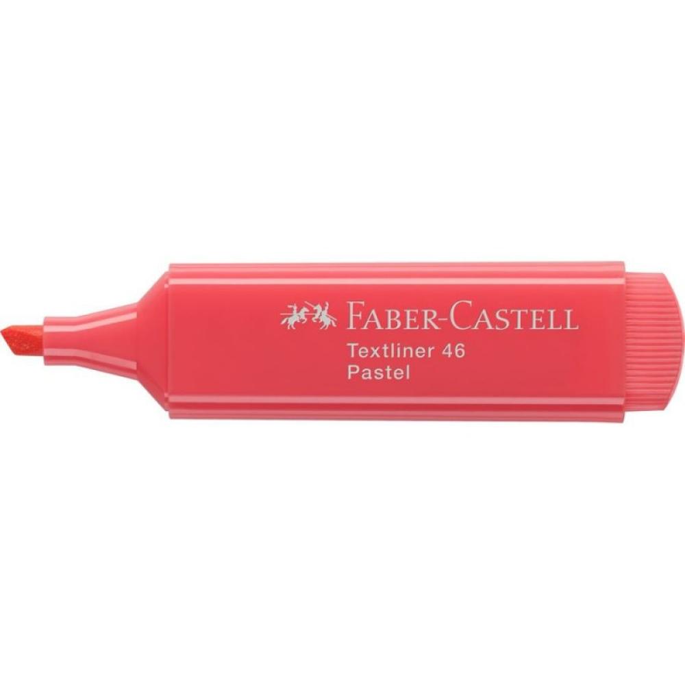 Faber-Castell - 154655 marcador 1 pieza(s) Punta de cincel Rojo