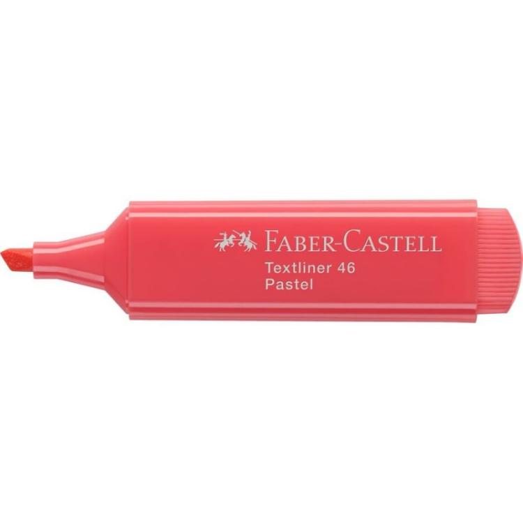 Faber-Castell - 154655 marcador 1 pieza(s) Punta de cincel Rojo