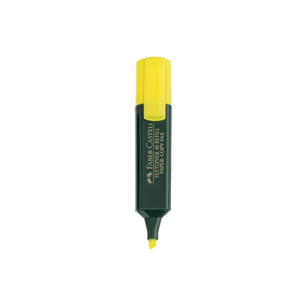 Faber-Castell - 154807 marcador 1 pieza(s) Punta de cincel Amarillo