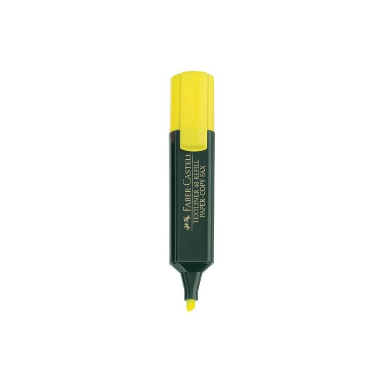 Faber-Castell - 154807 marcador 1 pieza(s) Punta de cincel Amarillo