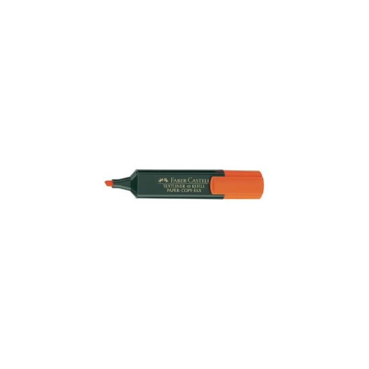 Faber-Castell - 154815 marcador 1 pieza(s) Punta de cincel Naranja