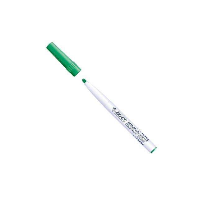 BIC - MARCADOR PARA PIZARRA BLANCA 1741 TINTA A BASE DE ACETONA TRAZO 1,4MM. VERDE 958168
