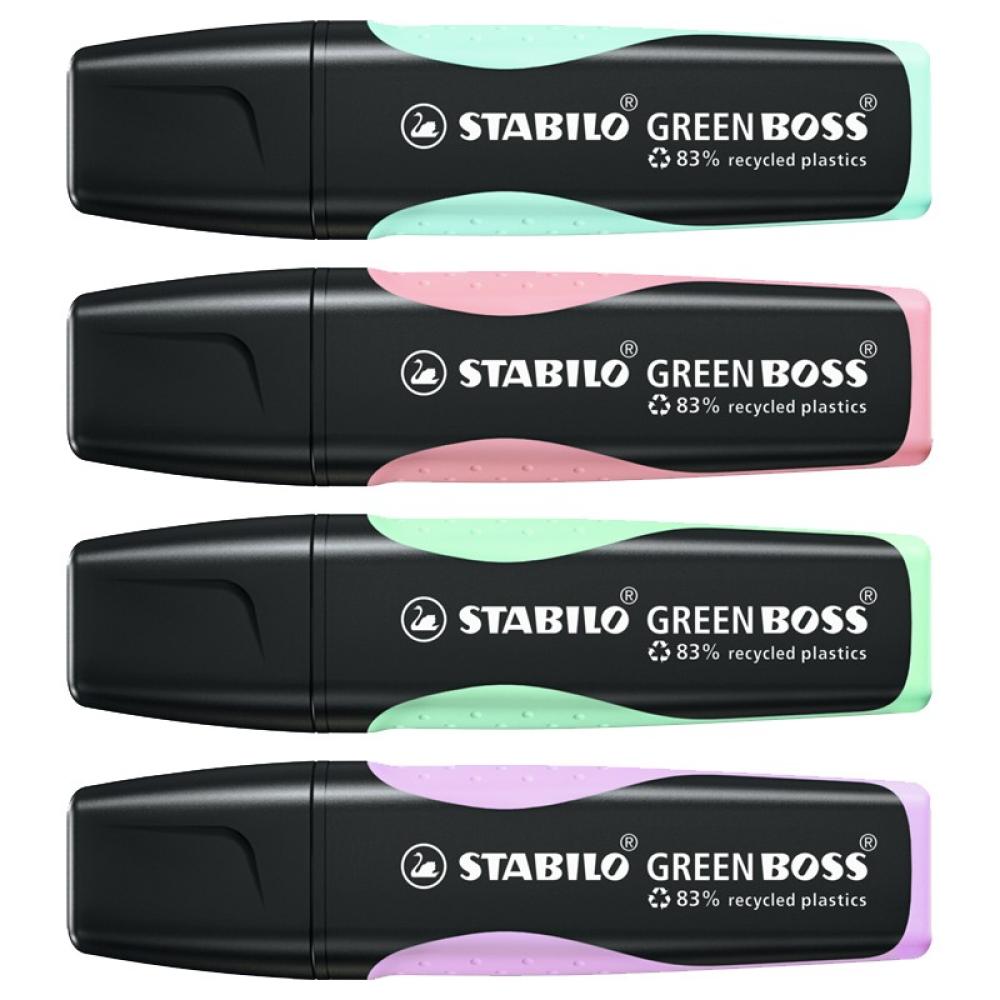 STABILO - GREEN BOSS marcador 1 pieza(s) Punta de cincel Menta
