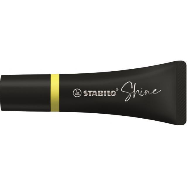 STABILO - Shine marcador 1 pieza(s) Punta de cincel Amarillo