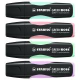 STABILO - GREEN BOSS marcador 1 pieza(s) Punta de cincel Violeta