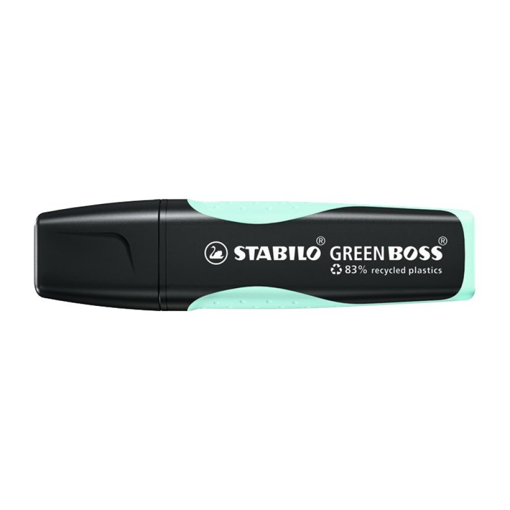 STABILO - GREEN BOSS marcador 1 pieza(s) Punta de cincel Turquesa