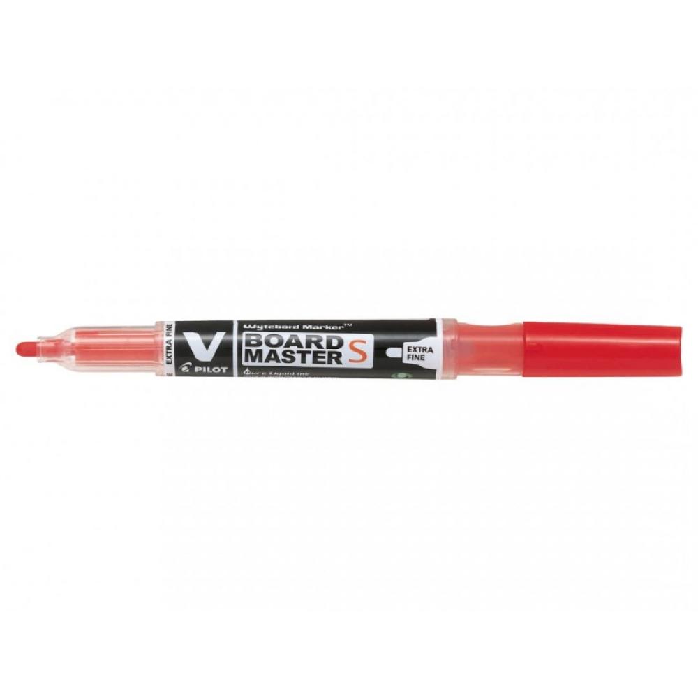 Pilot - V-Board Master S marcador Punta fina Rojo