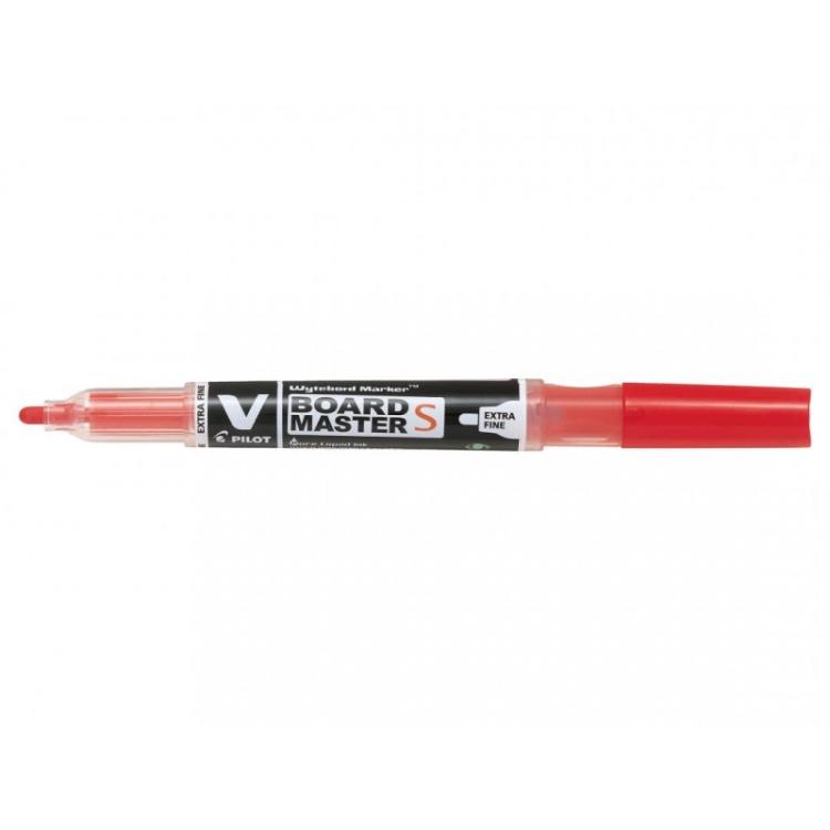 Pilot - V-Board Master S marcador Punta fina Rojo