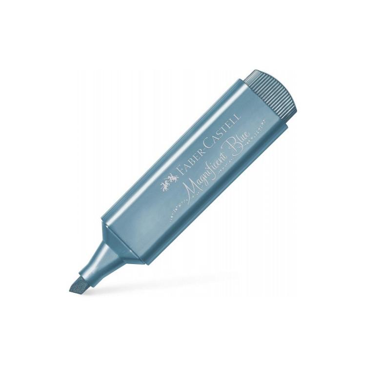 Faber-Castell - Textliner 46 marcador 1 pieza(s) Azul metálico