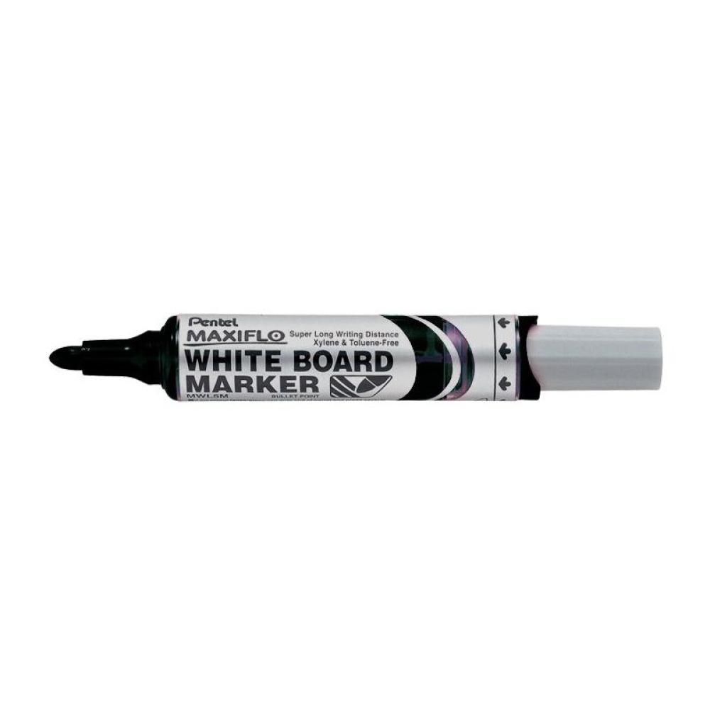 Pentel - Maxiflo marcador Punta redonda Negro