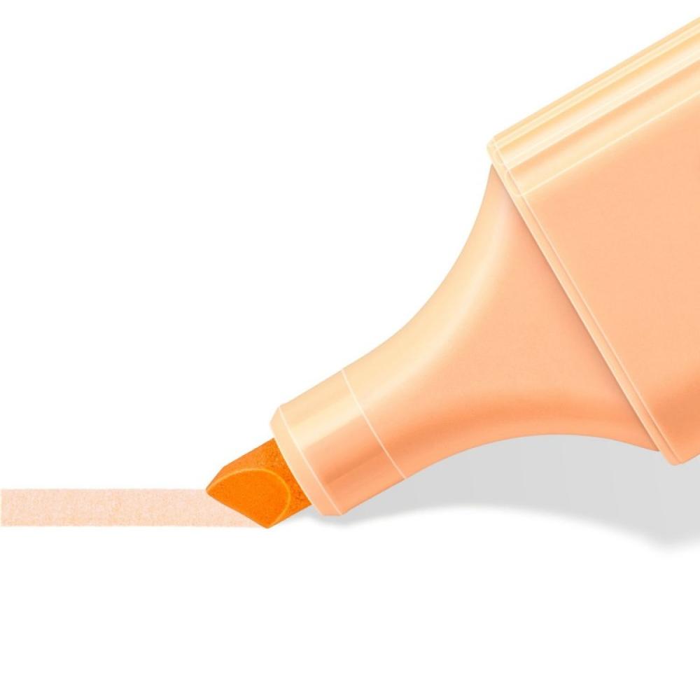 Staedtler - 364 C marcador 6 pieza(s) Punta de cincel Cal, Menta, Melocotón, Rosa, Violeta, Amarillo