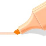 Staedtler - 364 C marcador 10 pieza(s) Punta de cincel Negro, Marrón, Azul claro, Gris claro, Cal, Menta, Melocotón, Rosa, Viole